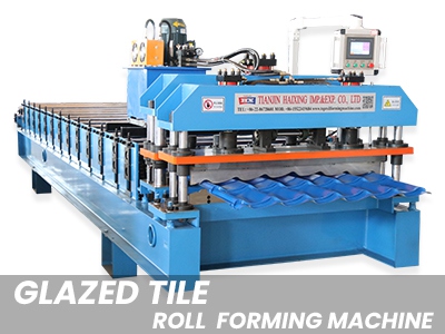 Glazed-Tile-Roll-Forming-Machine