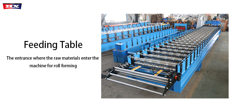 roof trapezoidal machine