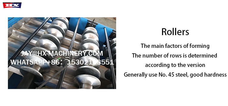 1000ibr roof sheet forming machine