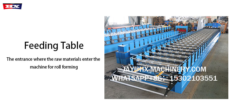 CNC trapezoidal roof machine