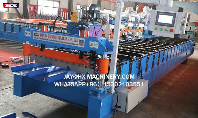 TR18 steel roofing machine