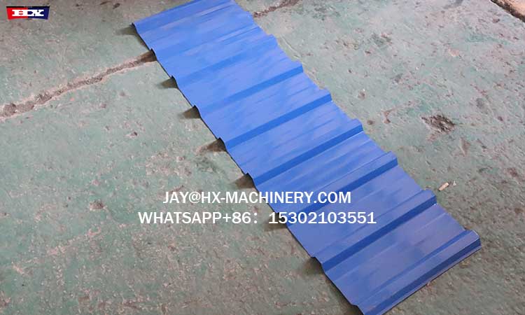 1200 glazed sheet roll forming machine