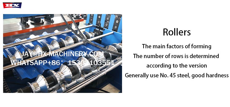 TP40 metal roof sheet making machine
