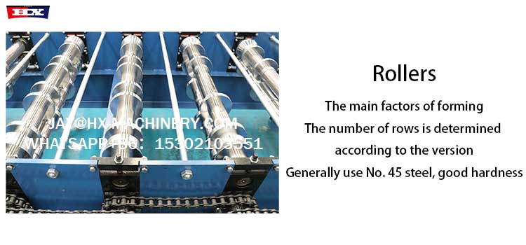 GP275roof sheet making machine 