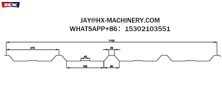 GP275roof sheet making machine 
