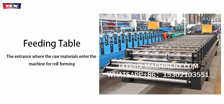 C25 metal roof panel roll forming machine