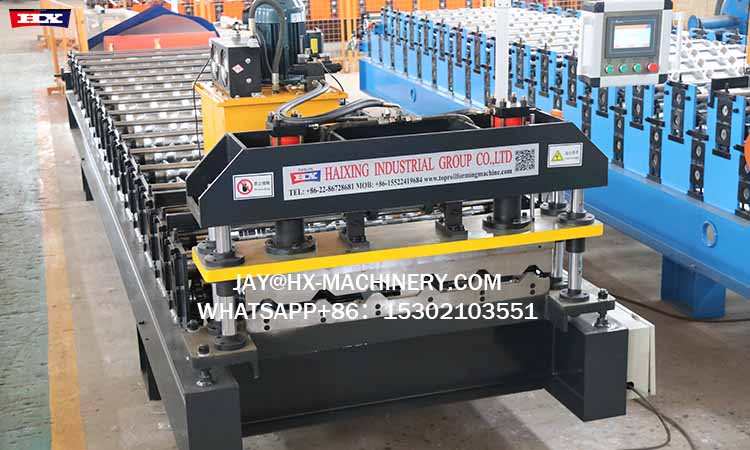 C25 metal roof panel roll forming machine