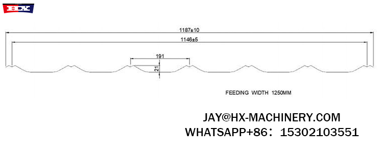 C8 metal roof panel making machine