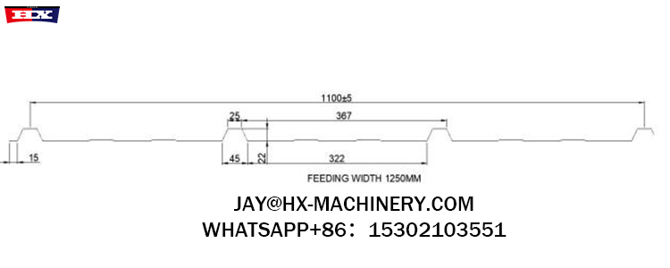 1100 metal roofing fabrication machines