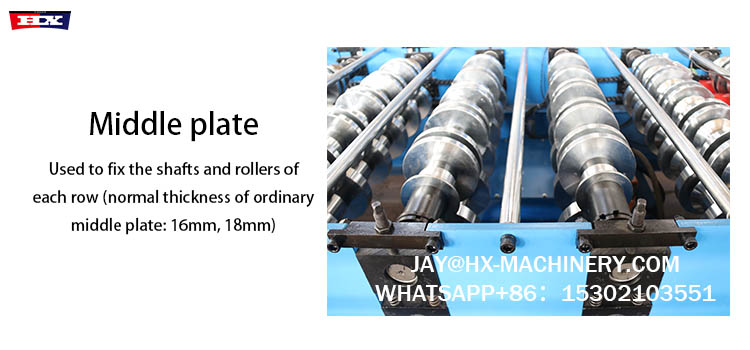 1075 metal roofing sheet roll forming machine