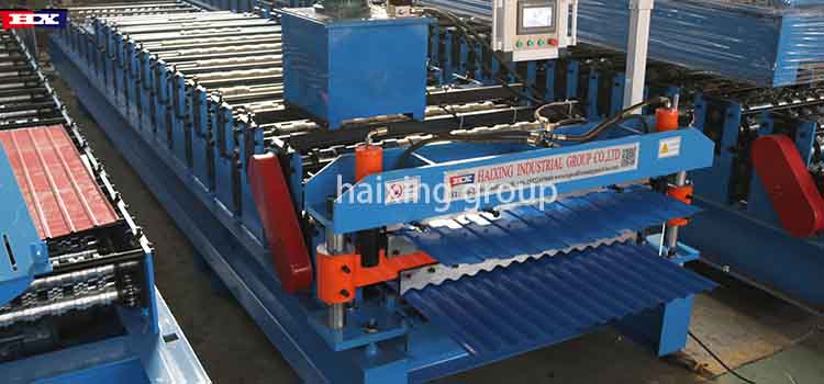 1064 corrugated sheet roll forming machine