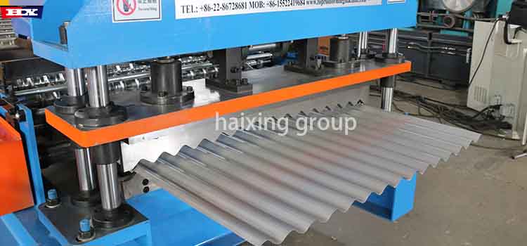 1064 corrugated metal roofing machine