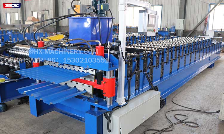 corrugated roof sheet making machine