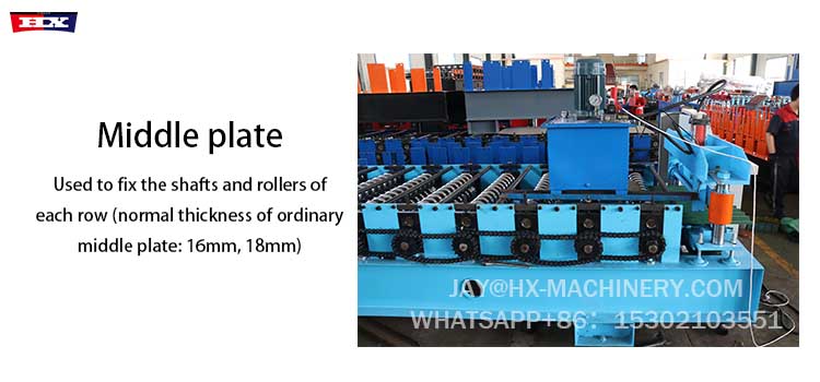 corrugated roof roll forming machine