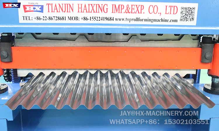 914 corrugated roof sheet machine price