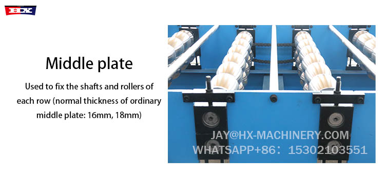 1100 glazed tile roof sheet roll forming machine