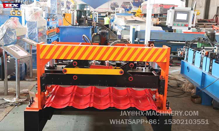 1035 glazed tile roll forming machine roof