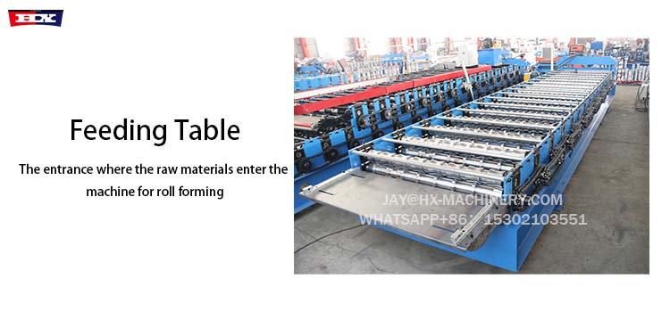 1150 trapezoidal sheet roll forming machine