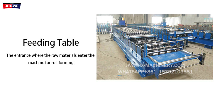 925trapezoidal sheet roll forming machine roof