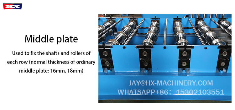 996 trapezoidal sheet roll forming machine