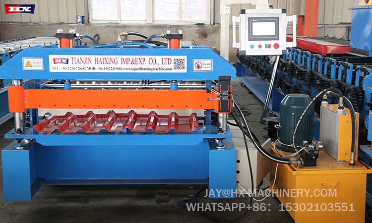 1150 trapezoidal sheet roll forming machine