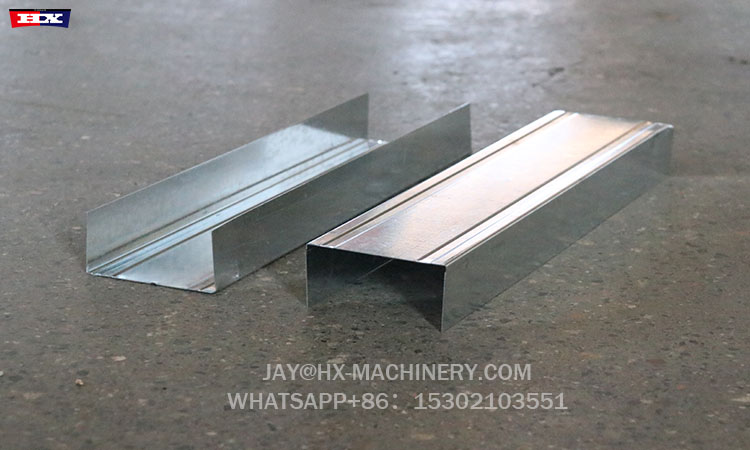 CU stud and track roll forming machine