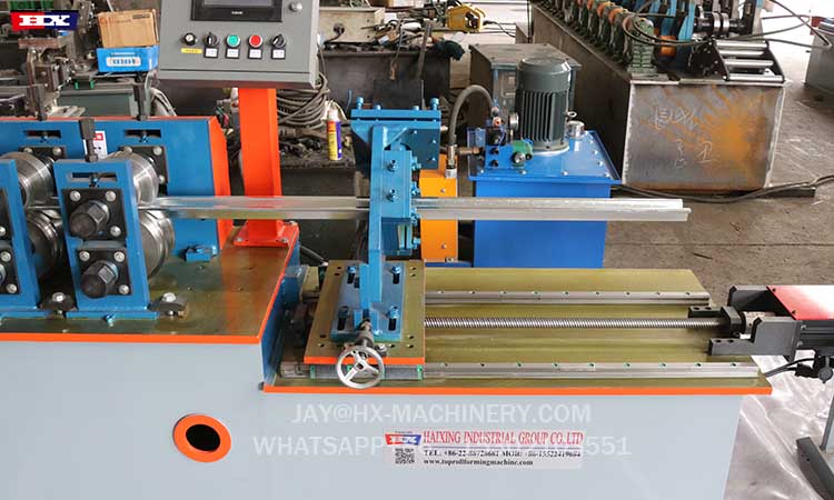 Omega metal furring machine