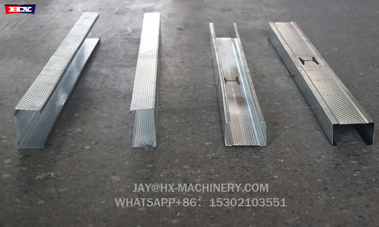 CU drywall profile machine