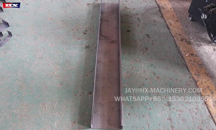 C purlin forming machine