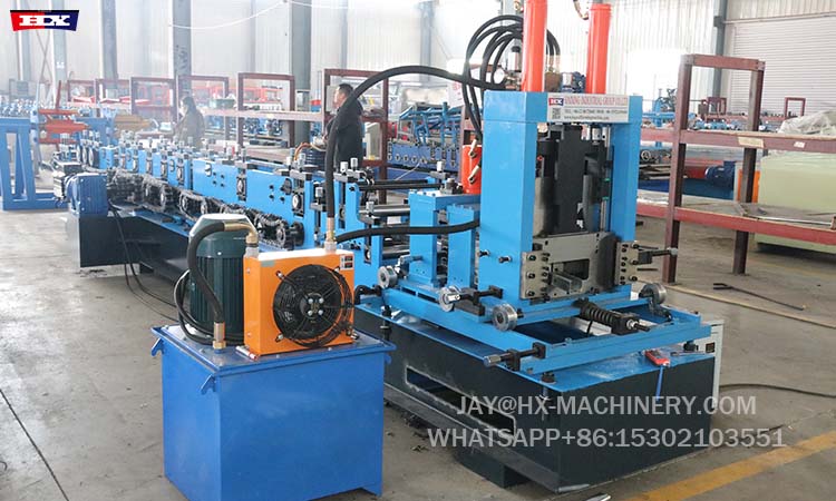 c channel forming machine