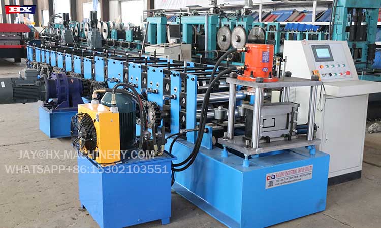 C channel rolling machine 50