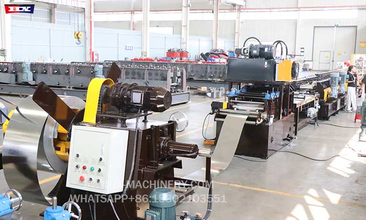 600 cable tray manufacturing machine