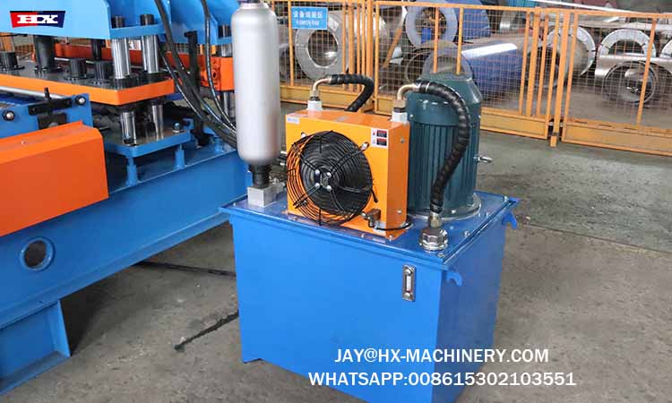 Roofing former step tile roll forming machine