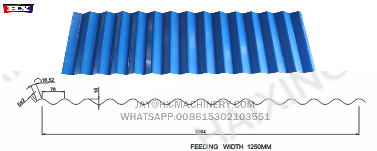 corrugated metal roofing machine