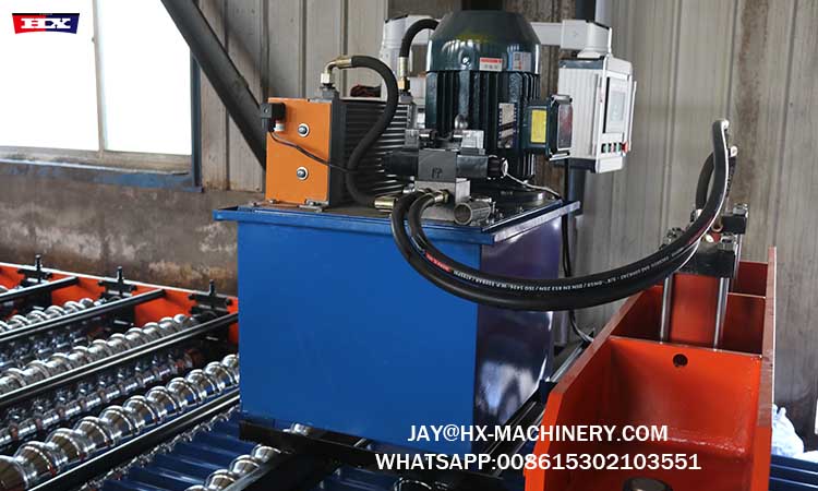 corrugated metal roofing machine