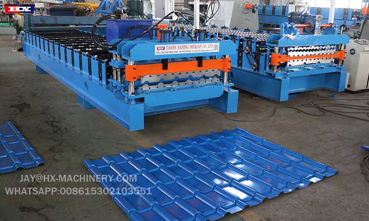 roof tile roll forming machine