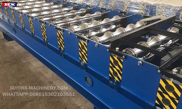 935 glazed roof tile forming machine