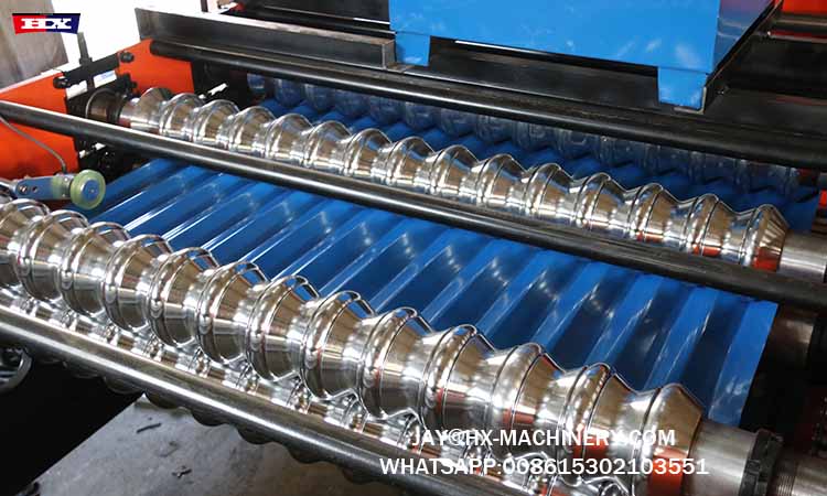 990 corrugated curving machine