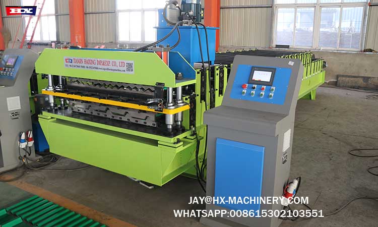1064corrugated steel sheet making machine