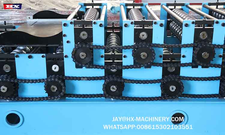 1000 corrugated metal rolling machine