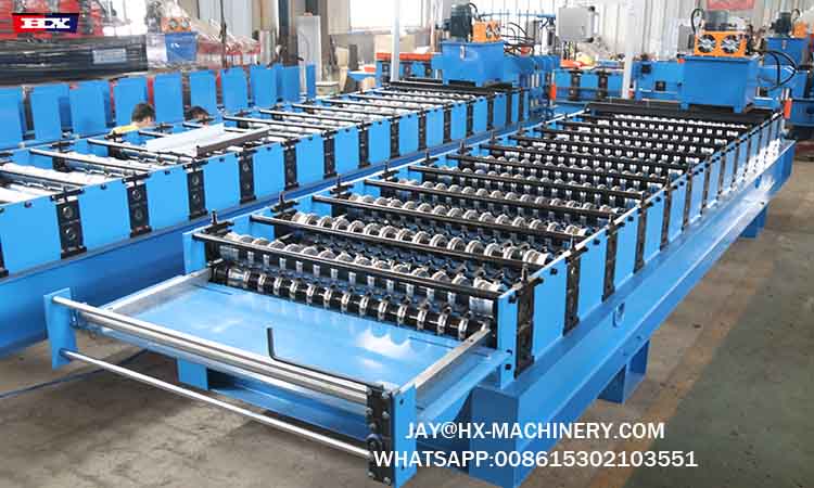 Corrugated Sheet Roll Forming Machine 988 Profile