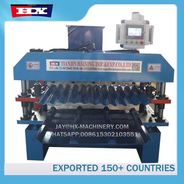 corrugated iron roofing sheet making machine