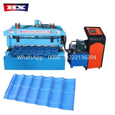 China glazed tile machine-glazed tile roll forming machine