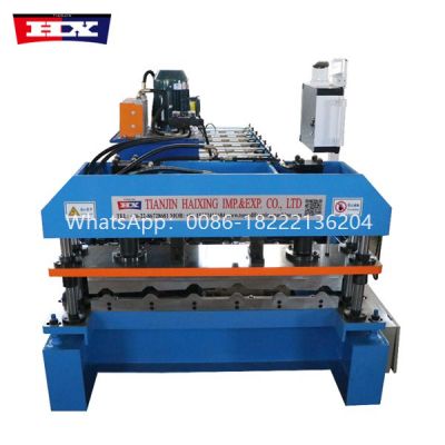 C25 trapezoidal sheet roll forming machine