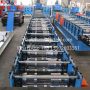 Rain gutter forming machine