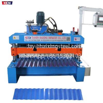 Corrugated iron sheet making machine-1064