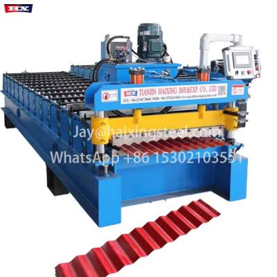 762-corrugated iron machine