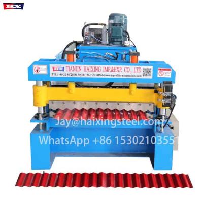 762-corrugated iron roller machine for sale