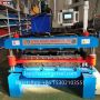 Double metal roof sheet making machine
