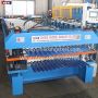 Double roll forming machine roof 